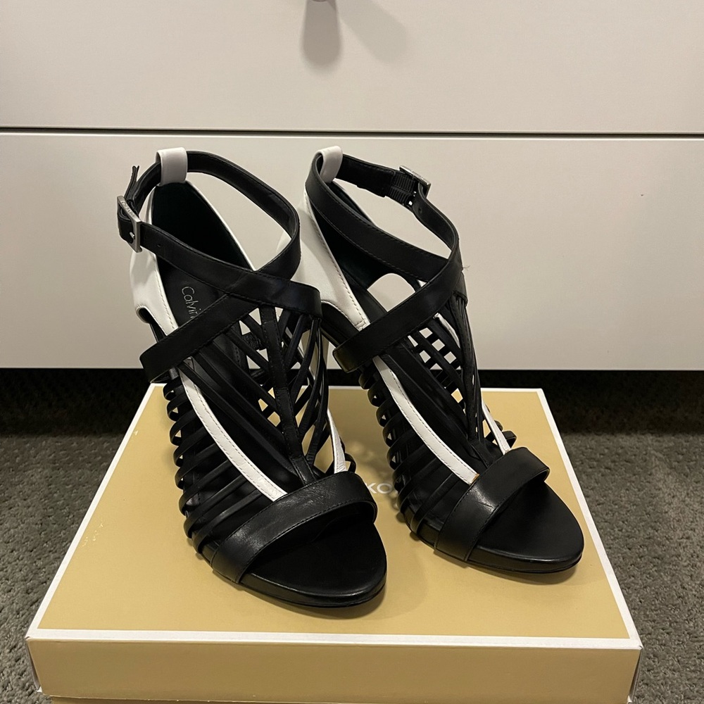 Calvin Klein heel sandals